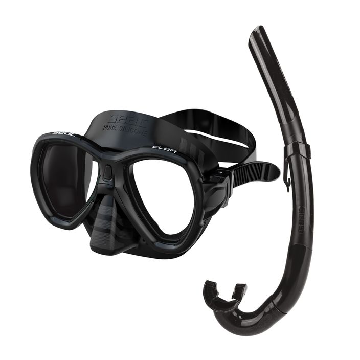 Zestaw do snorkelingu SEAC Elba black 2
