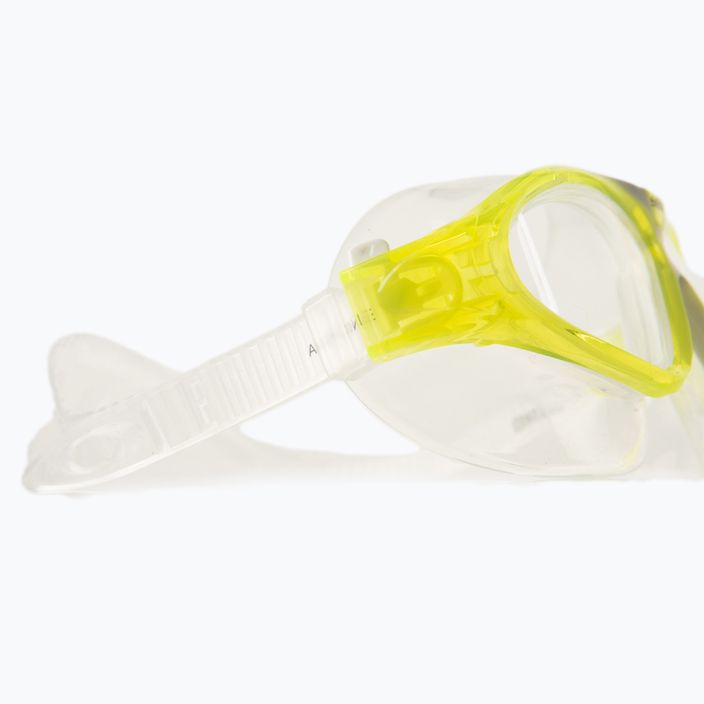 Maska do pływania dziecięca SEAC Vision Jr yellow 3