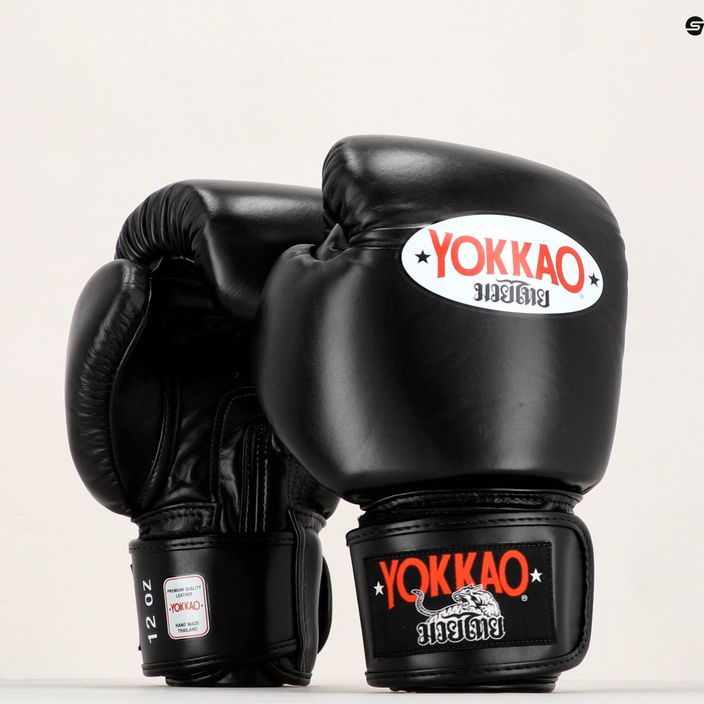 Rękawice bokserskie YOKKAO Matrix black 8