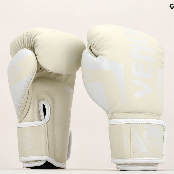 Rękawice bokserskie Venum Elite white/white 7