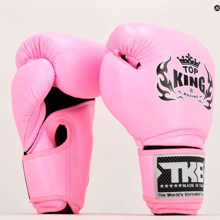 Rękawice bokserskie Top King Muay Thai Super Air pink 7