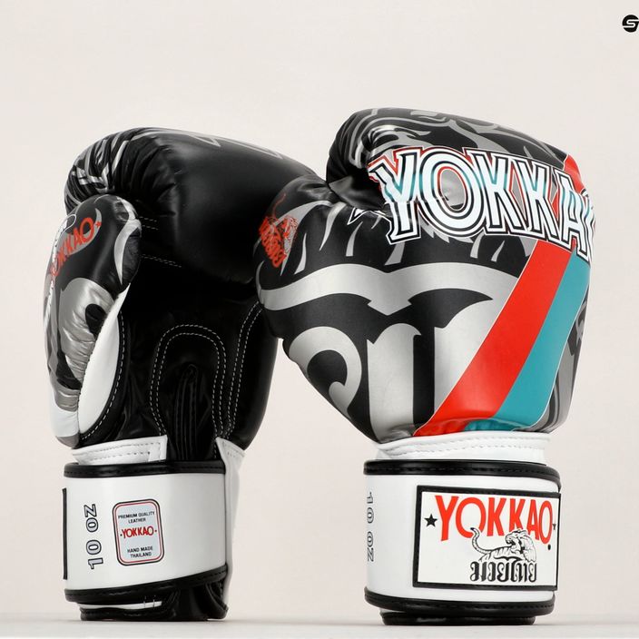 Rękawice bokserskie YOKKAO 90'S black 8