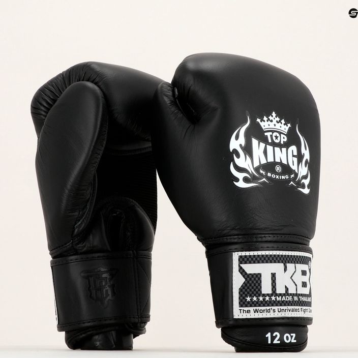 Rękawice bokserskie Top King Muay Thai Ultimate Air black 7