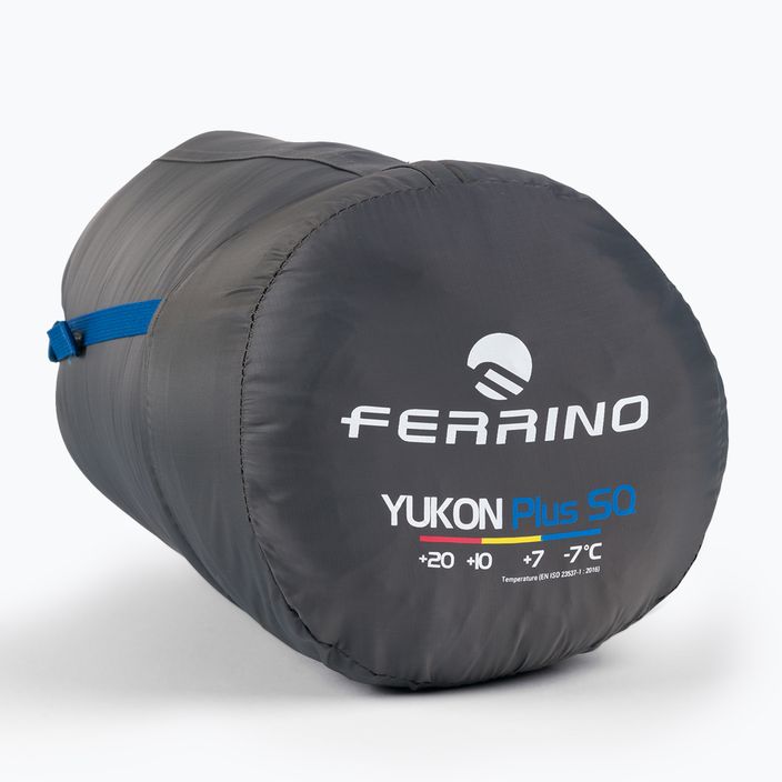 Śpiwór Ferrino Yukon Plus SQ blue 8