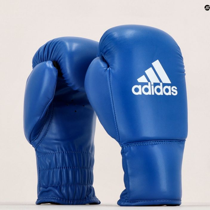 Rękawice bokserskie dziecięce adidas Rookie niebieskie ADIBK01 7