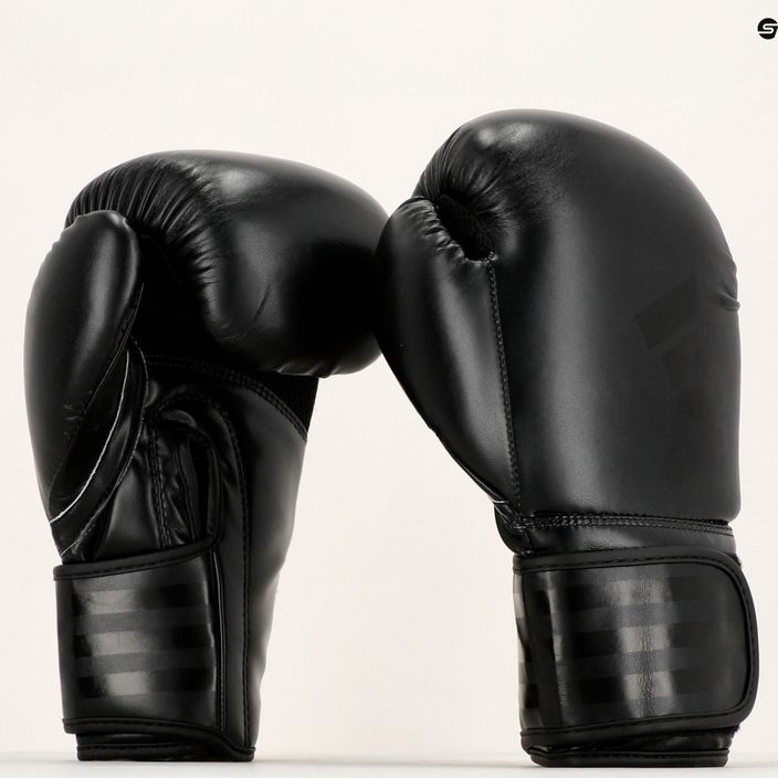 Rękawice bokserskie adidas Hybrid 80 czarne ADIH80 6