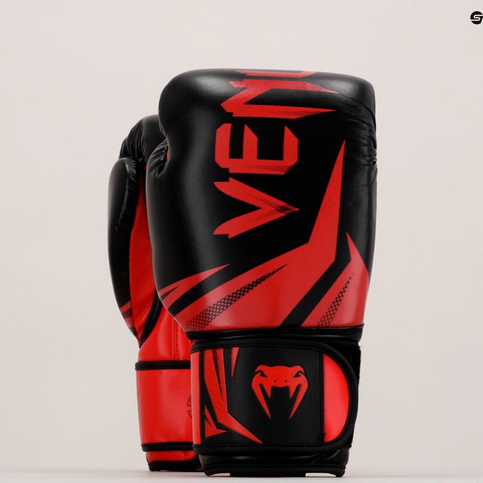 Rękawice bokserskie Venum Challenger 3.0 czerwono-czarne 03525-100 7