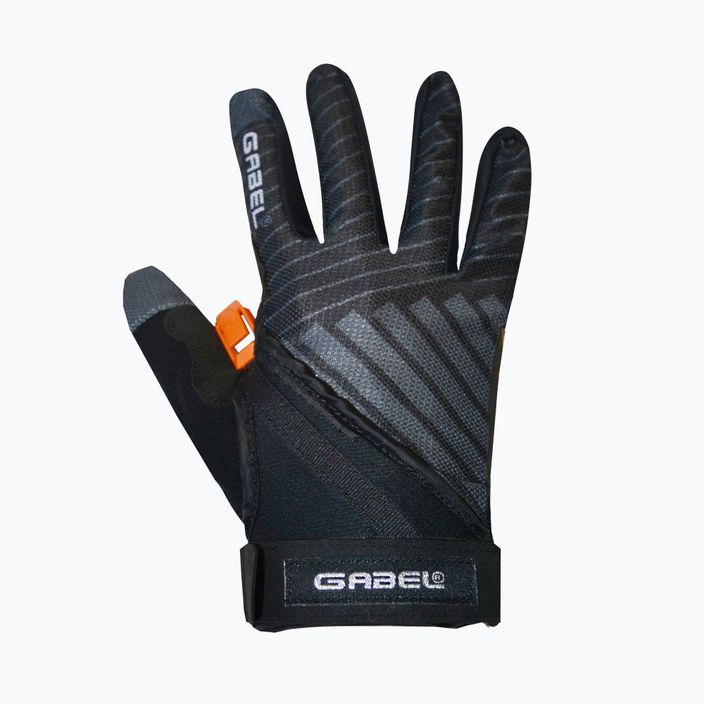 Rękawiczki do nordic walking GABEL Ergo-Pro 6-6.5 czarno-szare 8015011300106 6