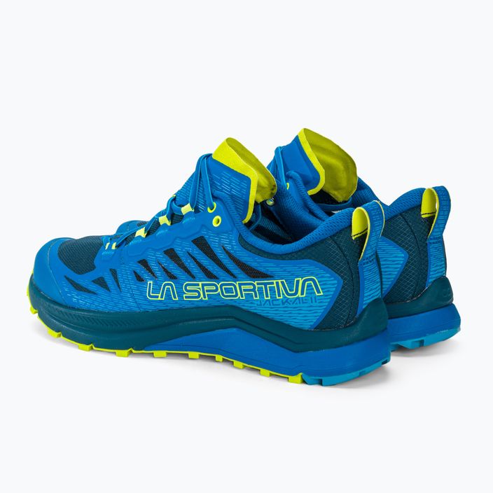 Buty do biegania męskie La Sportiva Jackal II electric blue/lime punch 3