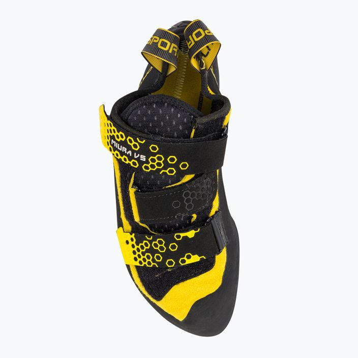 Buty wspinaczkowe męskie La Sportiva Miura VS black/yellow 6