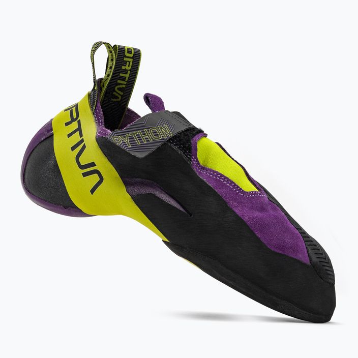 Buty wspinaczkowe męskie La Sportiva Python purple/lime punch 2