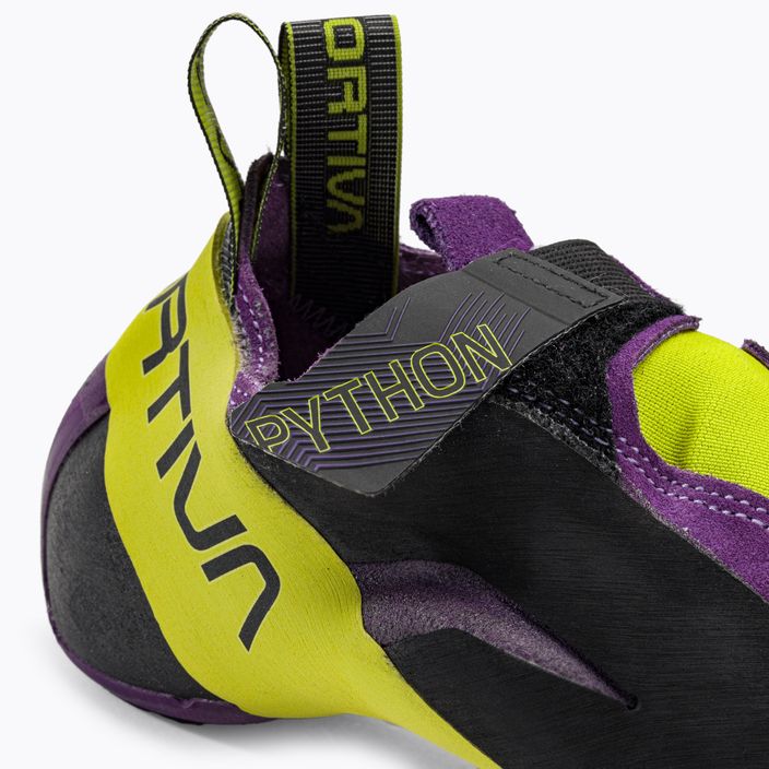Buty wspinaczkowe męskie La Sportiva Python purple/lime punch 8