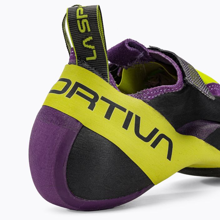 Buty wspinaczkowe męskie La Sportiva Python purple/lime punch 9