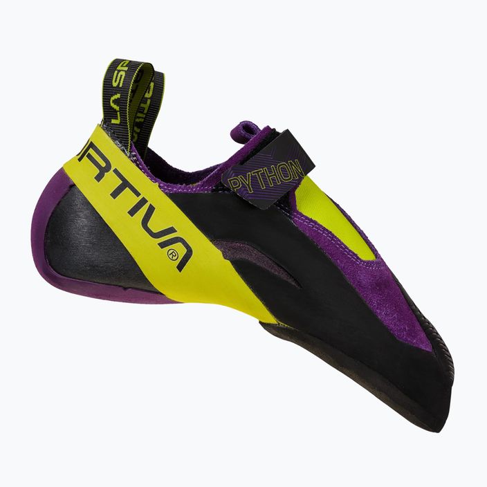 Buty wspinaczkowe męskie La Sportiva Python purple/lime punch 12