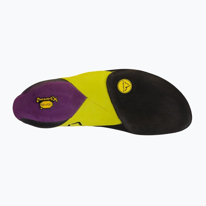 Buty wspinaczkowe męskie La Sportiva Python purple/lime punch 15