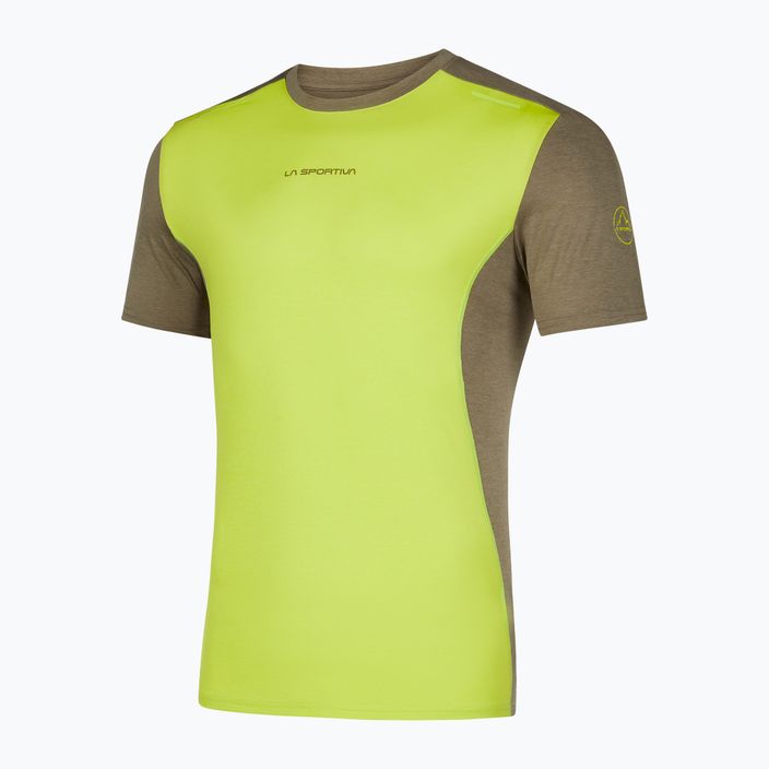 Koszulka do biegania męska La Sportiva Tracer lime punch/turtle 4