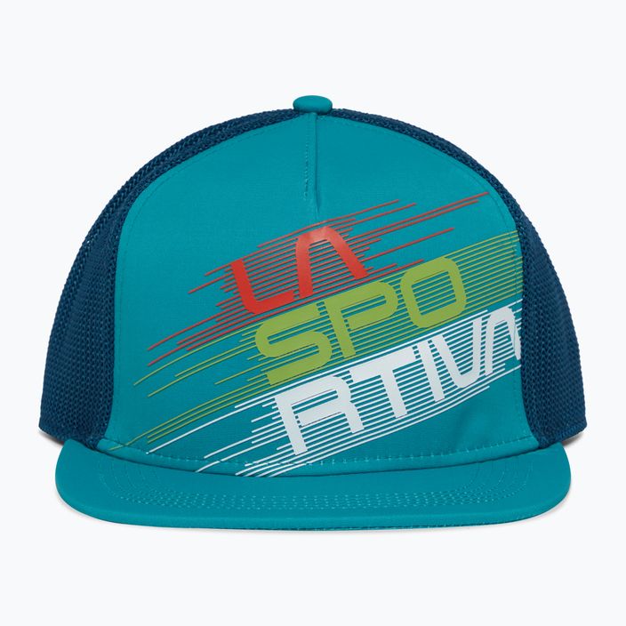 Czapka z daszkiem La Sportiva Trucker Hat Stripe Evo lagoon/storm blue 5