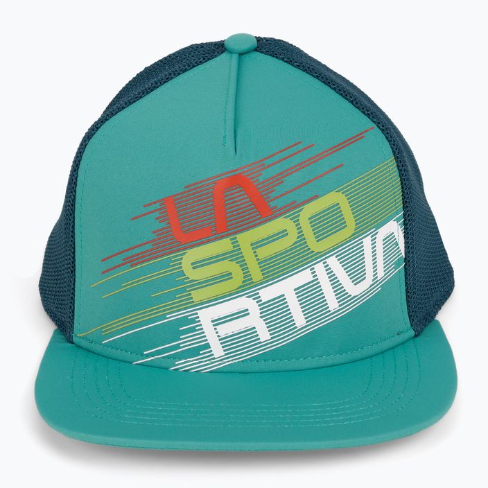 Czapka z daszkiem La Sportiva Trucker Hat Stripe Evo lagoon/storm blue 4