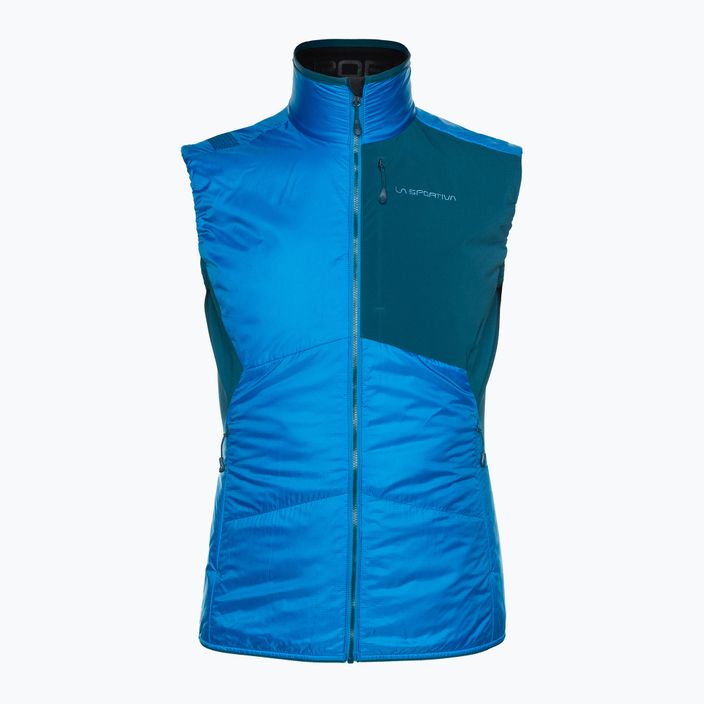 Bezrękawnik trekkingowy męski La Sportiva Ascent Primaloft Vest electric blue/storm blue 5