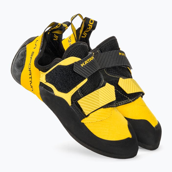 Buty wspinaczkowe męskie La Sportiva Katana yellow/black 4