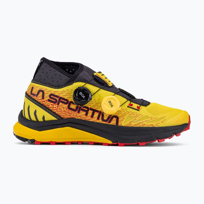 Buty do biegania męskie La Sportiva Jackal II Boa yellow/black 2