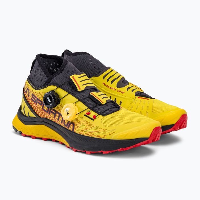 Buty do biegania męskie La Sportiva Jackal II Boa yellow/black 4