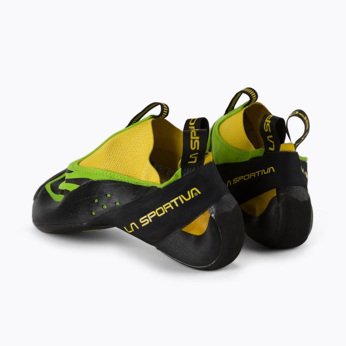 Buty wspinaczkowe La Sportiva Speedster lime/yellow 3