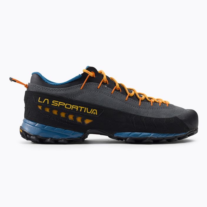 Buty trekkingowe męskie La Sportiva TX4 blue/papaya 2