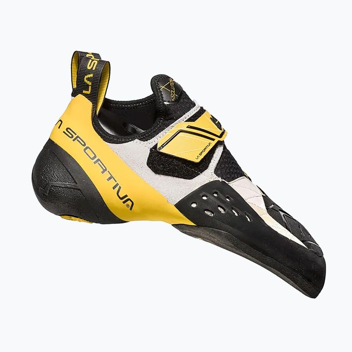 Buty wspinaczkowe męskie La Sportiva Solution white/yellow 11