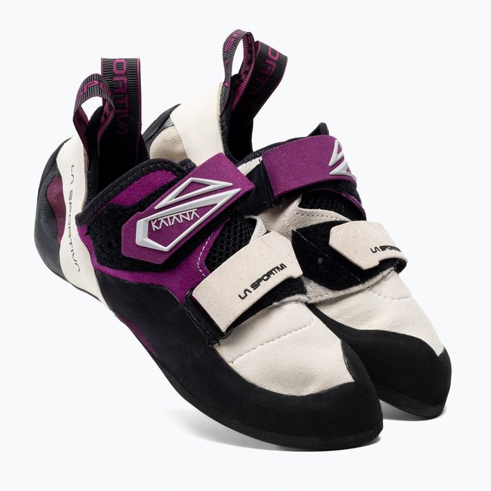 Buty wspinaczkowe damskie La Sportiva Katana white/purple 4