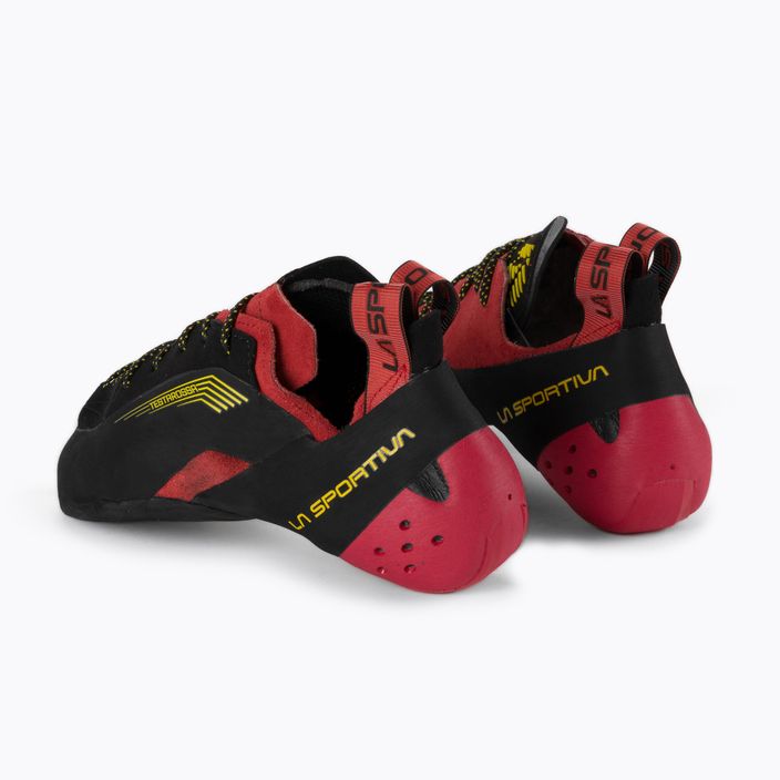 Buty wspinaczkowe męskie La Sportiva Testarossa red/black 3