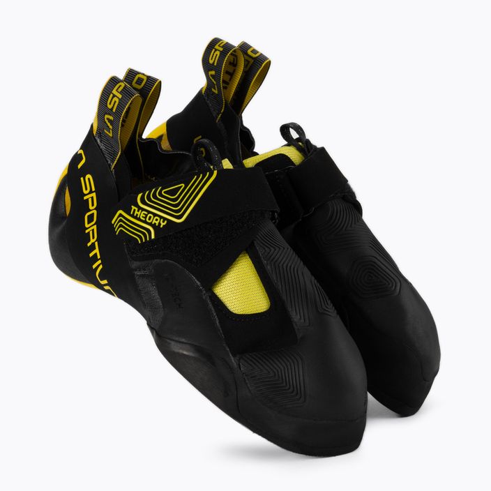 Buty wspinaczkowe męskie La Sportiva Theory black/yellow 5