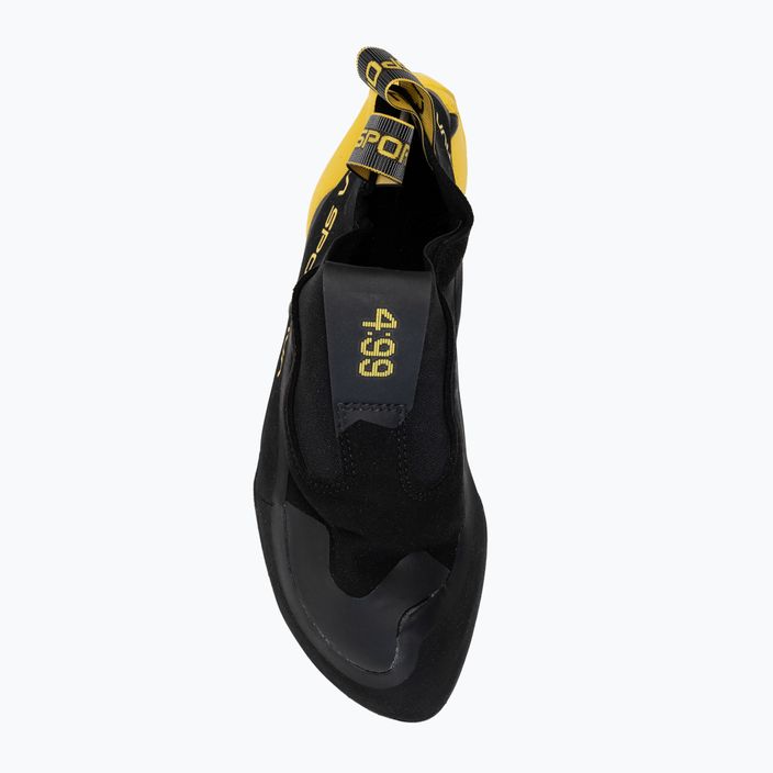 Buty wspinaczkowe La Sportiva Cobra 4.99 black/yellow 6