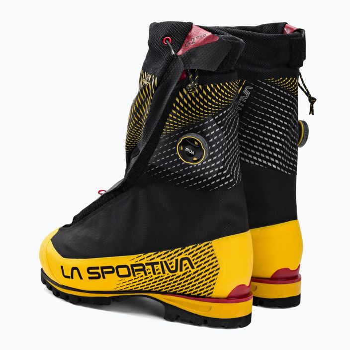 Buty wysokogórskie La Sportiva G2 Evo black/yellow 3