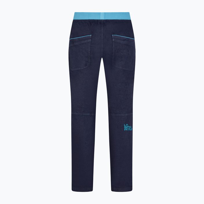 Spodnie wspinaczkowe męskie La Sportiva Cave Jeans jeans/topaz 2