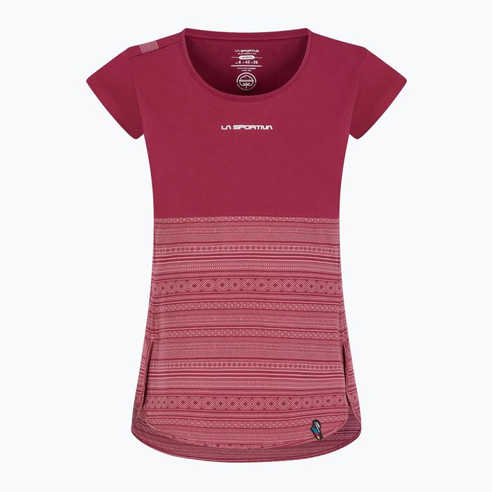 Koszulka trekkingowa damska La Sportiva Lidra red plum