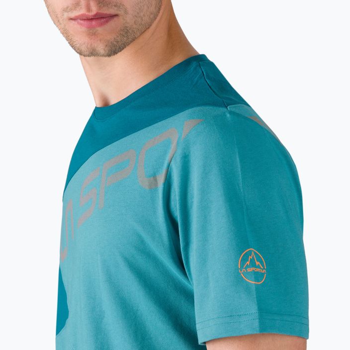 Koszulka wspinaczkowa męska La Sportiva Float topaz space blue 4