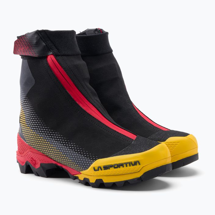 Buty wysokogórskie męskie La Sportiva Aequilibrium Top GTX black/yellow 5