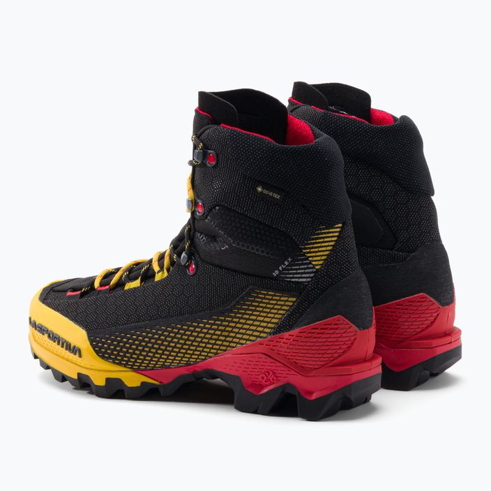 Buty wysokogórskie męskie La Sportiva Aequilibrium ST GTX czarno-żółte 31A999100 3