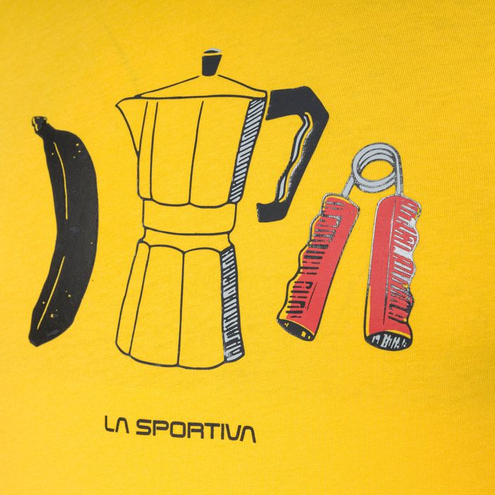 Koszulka wspinaczkowa męska La Sportiva Breakfast yellow 3