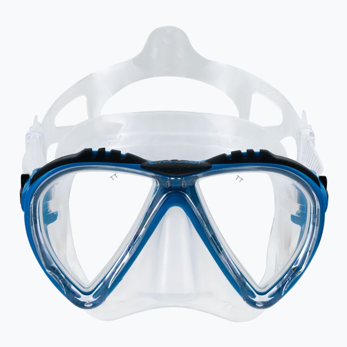 Maska do nurkowania Cressi Lince clear/blue 2