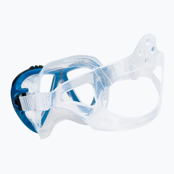 Maska do nurkowania Cressi Lince clear/blue 4