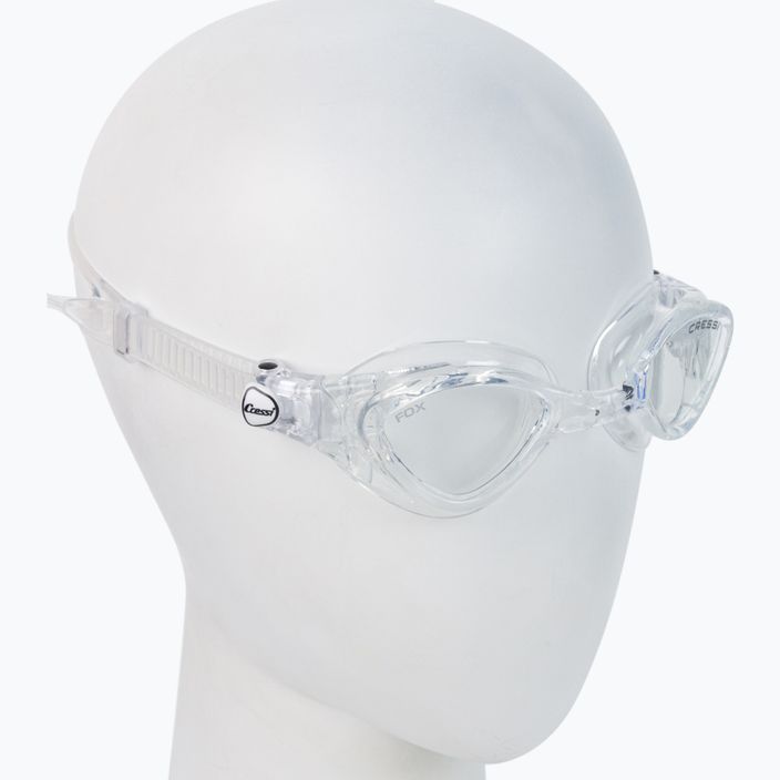 Okulary do pływania Cressi Fox clear/clear