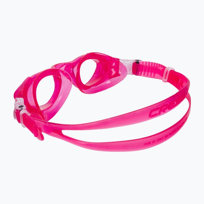 Okulary do pływania dziecięce Cressi King Crab pink 4