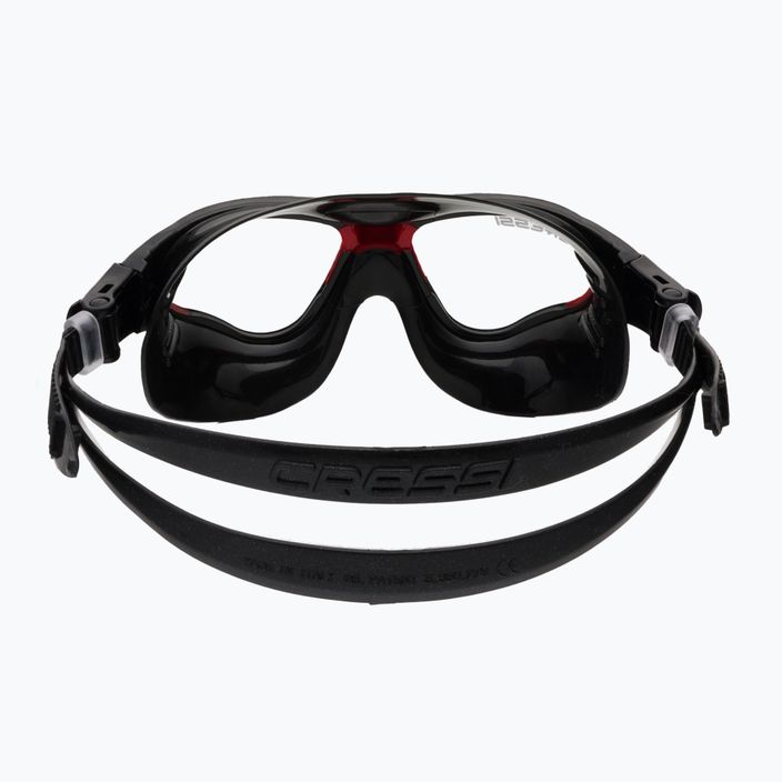 Maska do pływania Cressi Cobra black/black/red 5