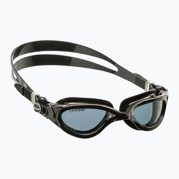 Okulary do pływania Cressi Flash black/black grey smoked 5