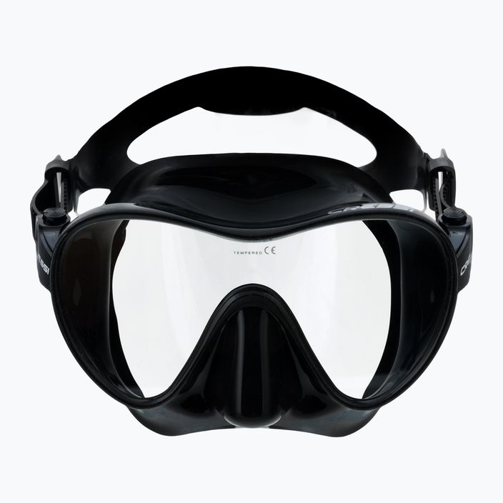 Maska do nurkowania Cressi F1 czarna ZDN282000 2
