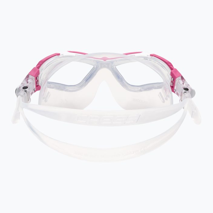 Maska do pływania Cressi Planet sil. clear/white/pink 5