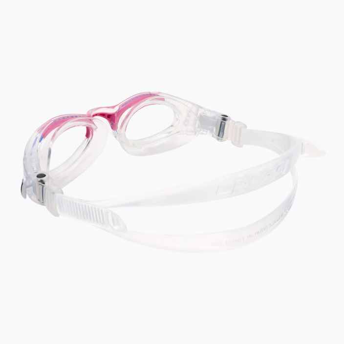 Okulary do pływania damskie Cressi Flash clear/clear pink 4