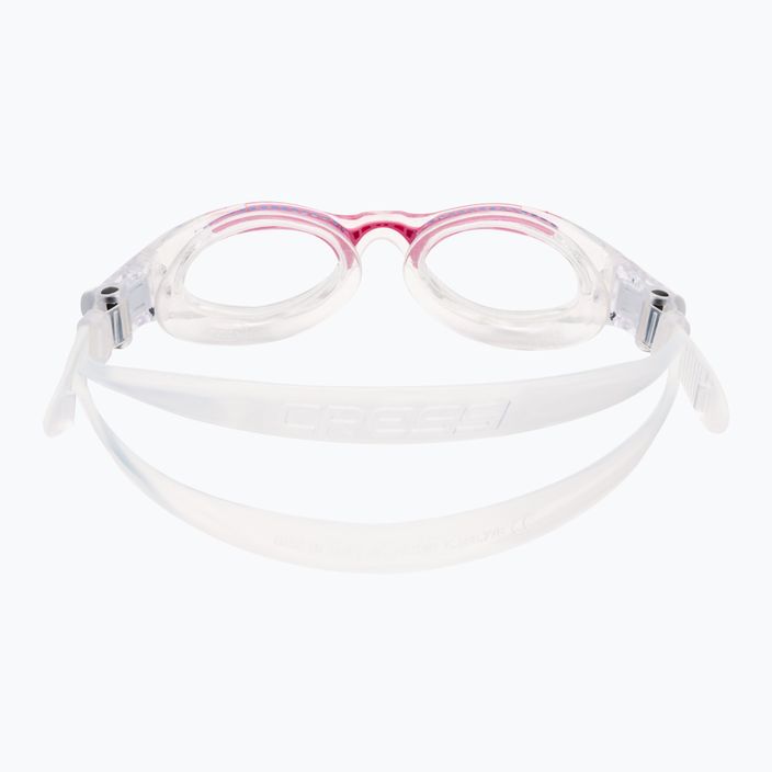 Okulary do pływania damskie Cressi Flash clear/clear pink 5